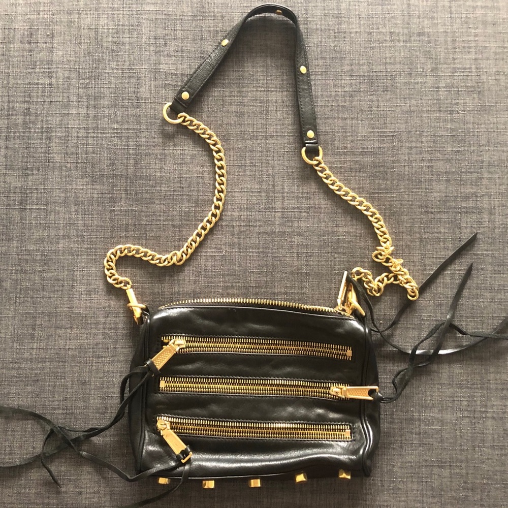 Rebecca Minkoff Crossbody Bag Black Leather